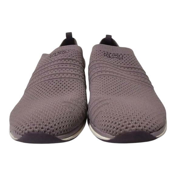 KURU Stride Sneakers Purple Textured Breathable Knit Mesh Slip On Size 11 - Picture 2 of 10